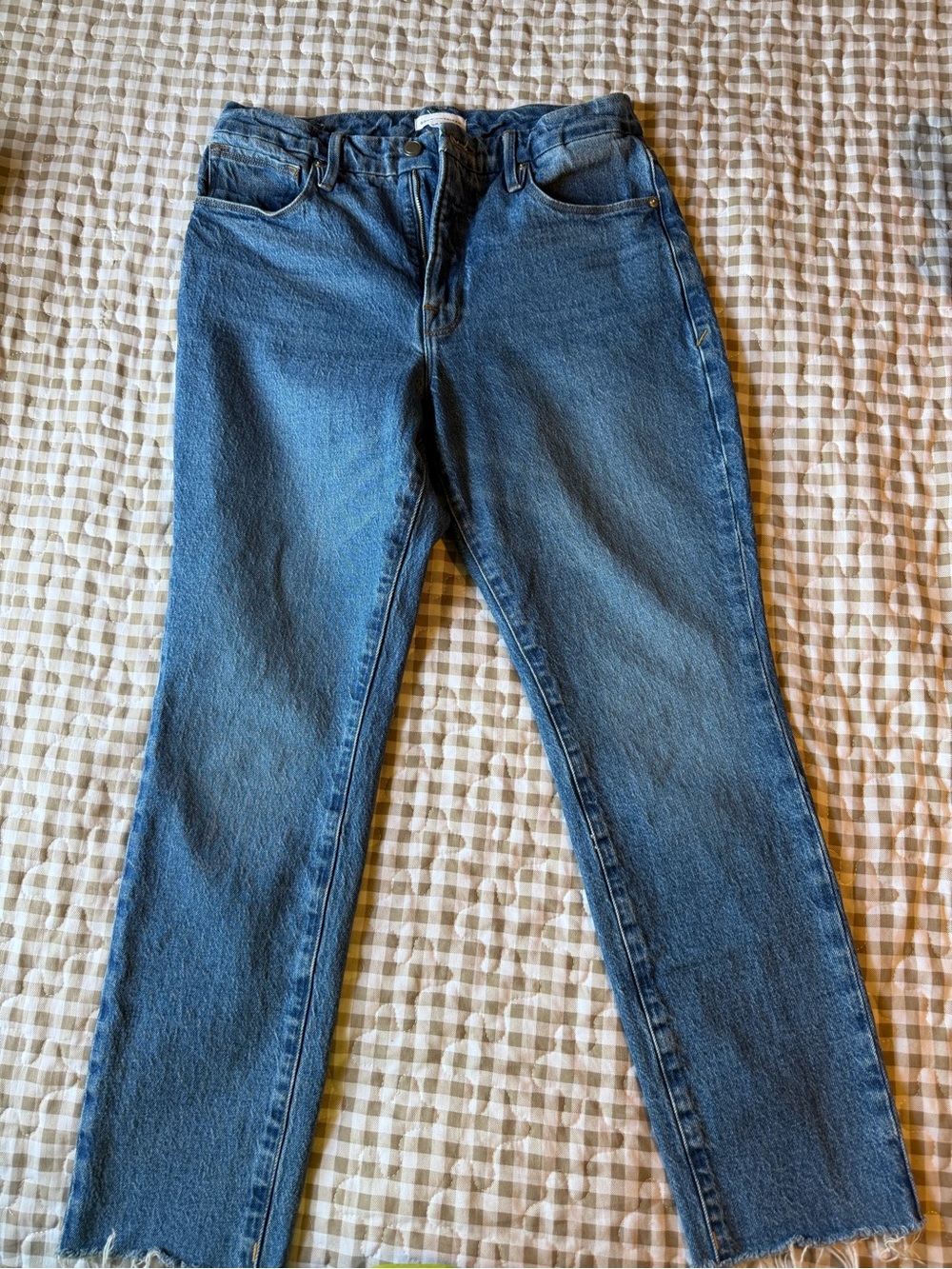 Good American Cropped Ankle Jeans - size 6/28